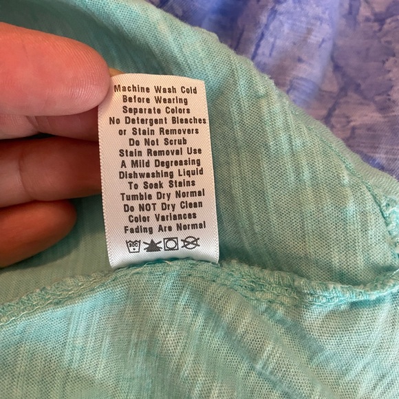 FRESH PRODUCE | Summer Dress | Racerback size large ombré tie dye - Picture 5 of 7